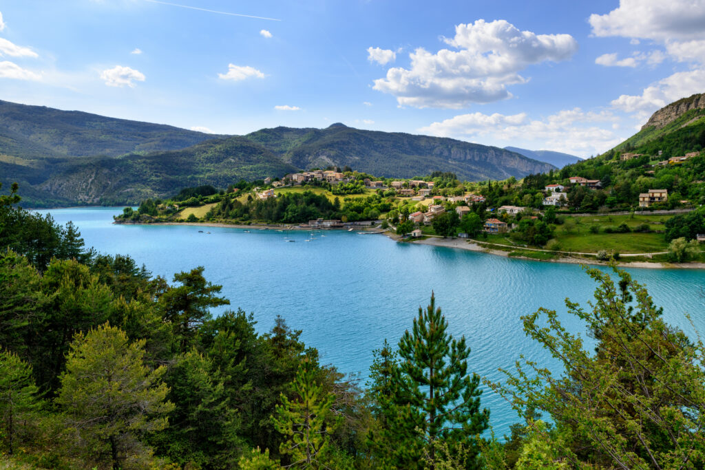 Le lac de Castillon